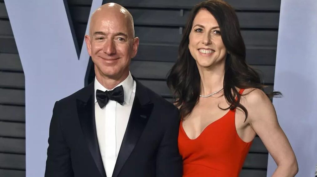 Jeff Bezos y su ex esposa MacKenzie Scott