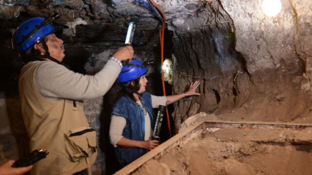 Exploran túneles del Copilco Prehispánico