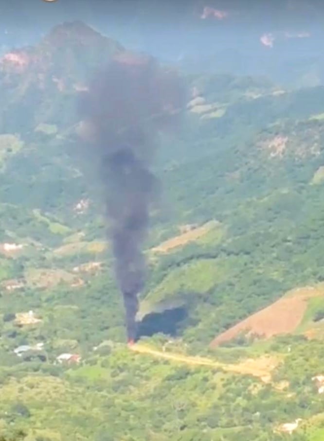 Choque de avionetas en Durango