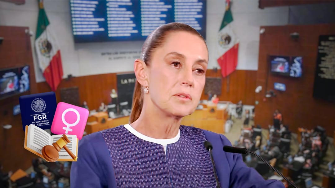Sheinbaum: Reforma de la FGR para proteger a mujeres va al Senado