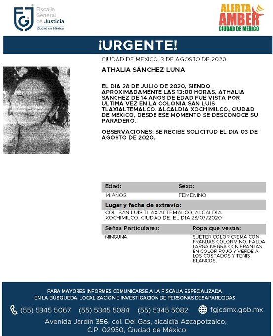 Ficha de búsqueda de Athalia