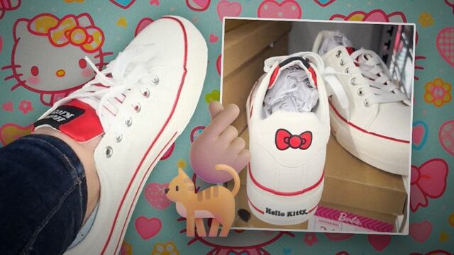 Los tenis de Hello Kitty que puedes comprar en Walmart a un increíble precio