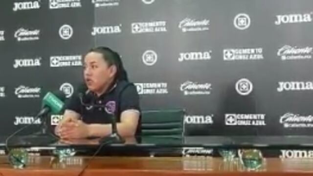 DT Cruz Azul femenil (Foto: Captura de video)