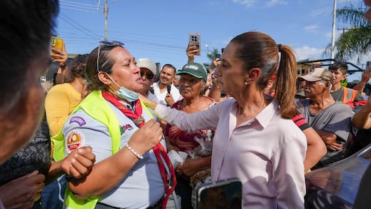 Claudia Sheinbaum promete buscar “en cualquier lugar” a no localizados tras lluvias en México
