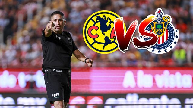 Ya se conoce al árbitro encargado dirigir el Clásico Nacional entre América y Chivas del fin de semana