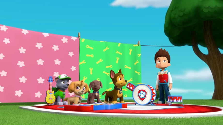 Paw Patrol por el Día de Bob Marley