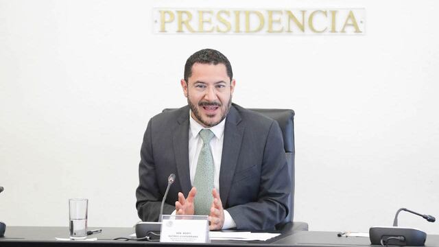 Martí Batres, presidente de la Mesa Directiva del Senado.