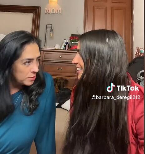 Bárbara de Regil con su mamá, Bárbara Alfaro.