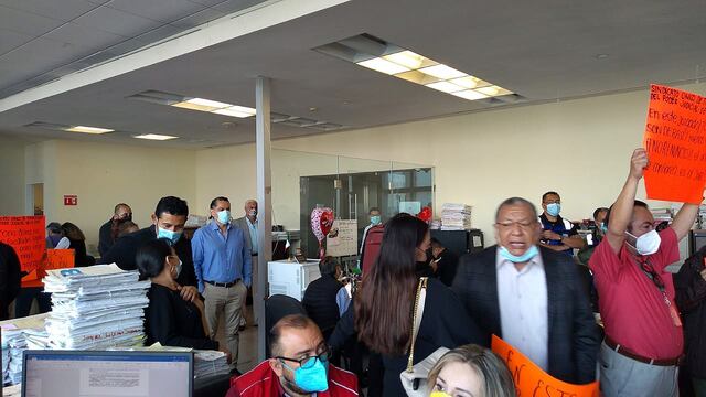 Manifestación SUTPJCDMX