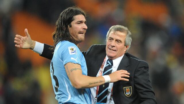 Tabárez (Foto: Rodrigo ARANGUA / AFP)