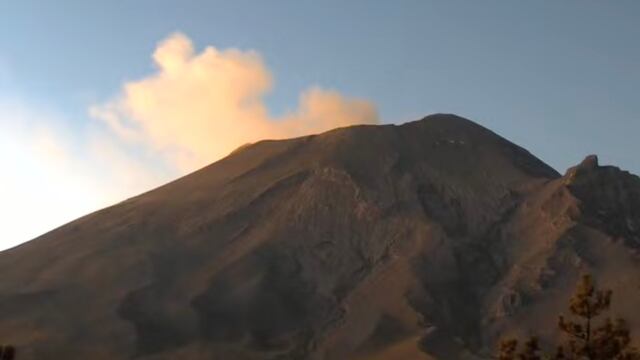 Volcán Popocatépetl el 5 de marzo