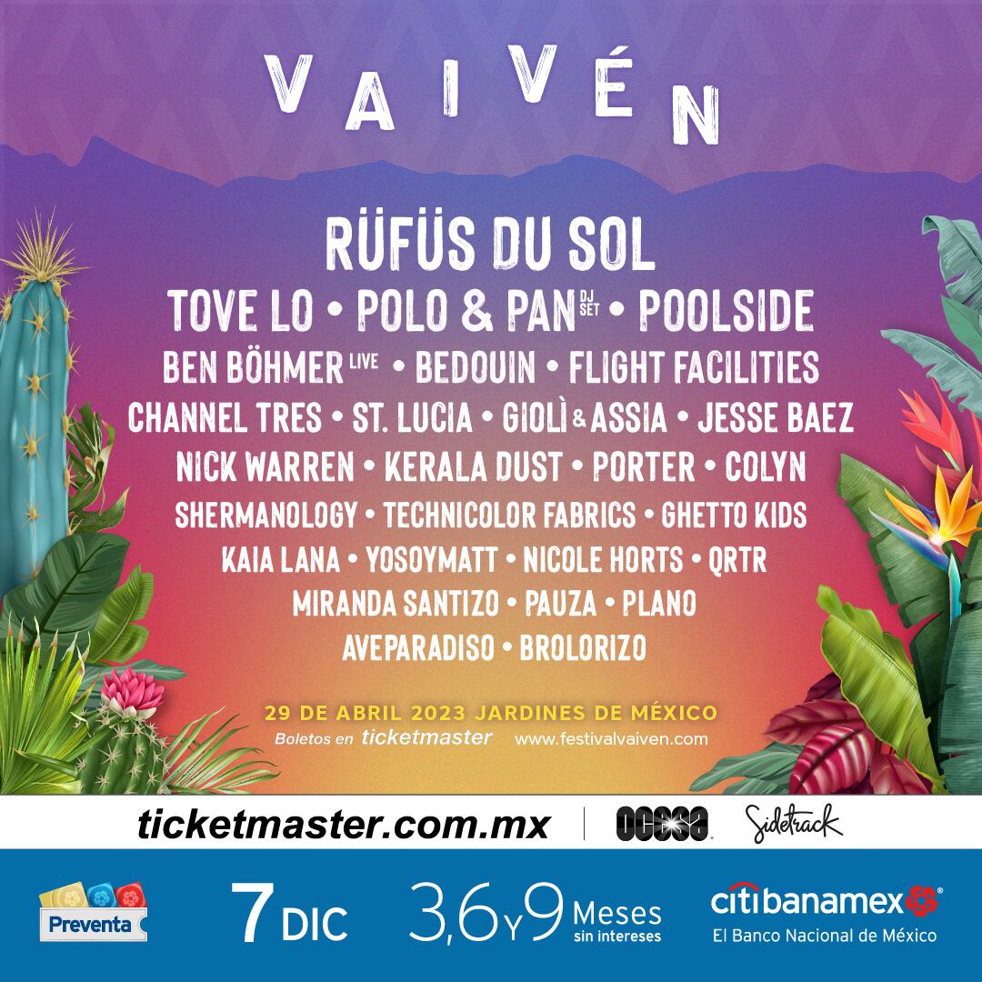 El Festival Vaivén presenta a sus artistas invitados