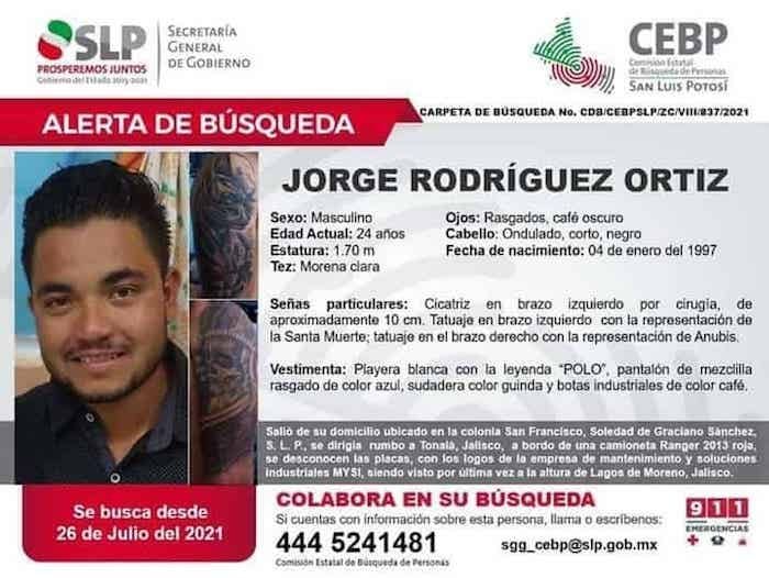 Ficha de búsqueda de Jorge