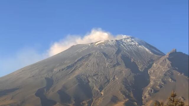 Volcán Popocatépetl hoy 5 de junio