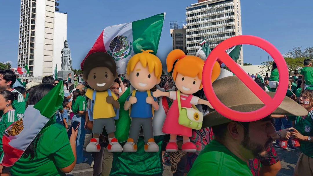 Jalisco recomienda no llevar niños a los festejos del Mundial 2026 este domingo