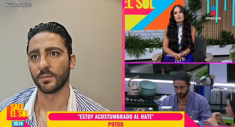 Luis Potro Caballero hablando sobre La Casa de los Famosos México 2024.