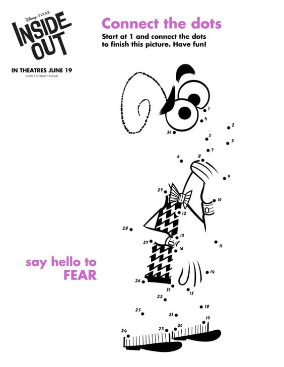 Dibujos de Temor de Intensamente 2 para colorear