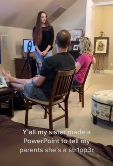 Joven confiesa que es stripper