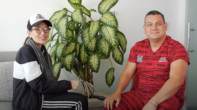 Yolanda Andrade y el Dr. Miguel Ángel Guevara