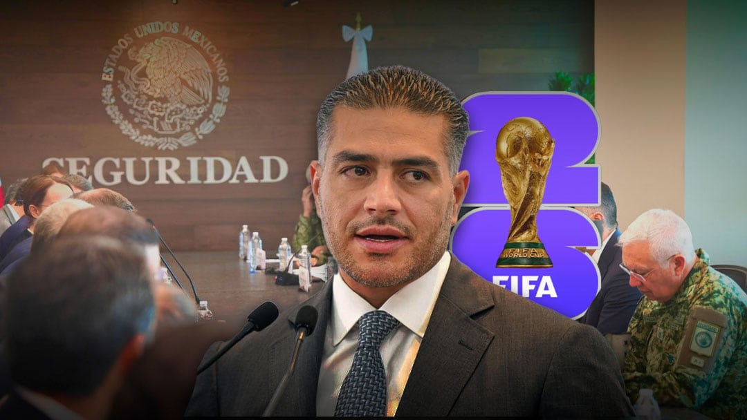 Seguridad para el Mundial 2026: reunión de FIFA con Omar García Harfuch y gabinete de seguridad