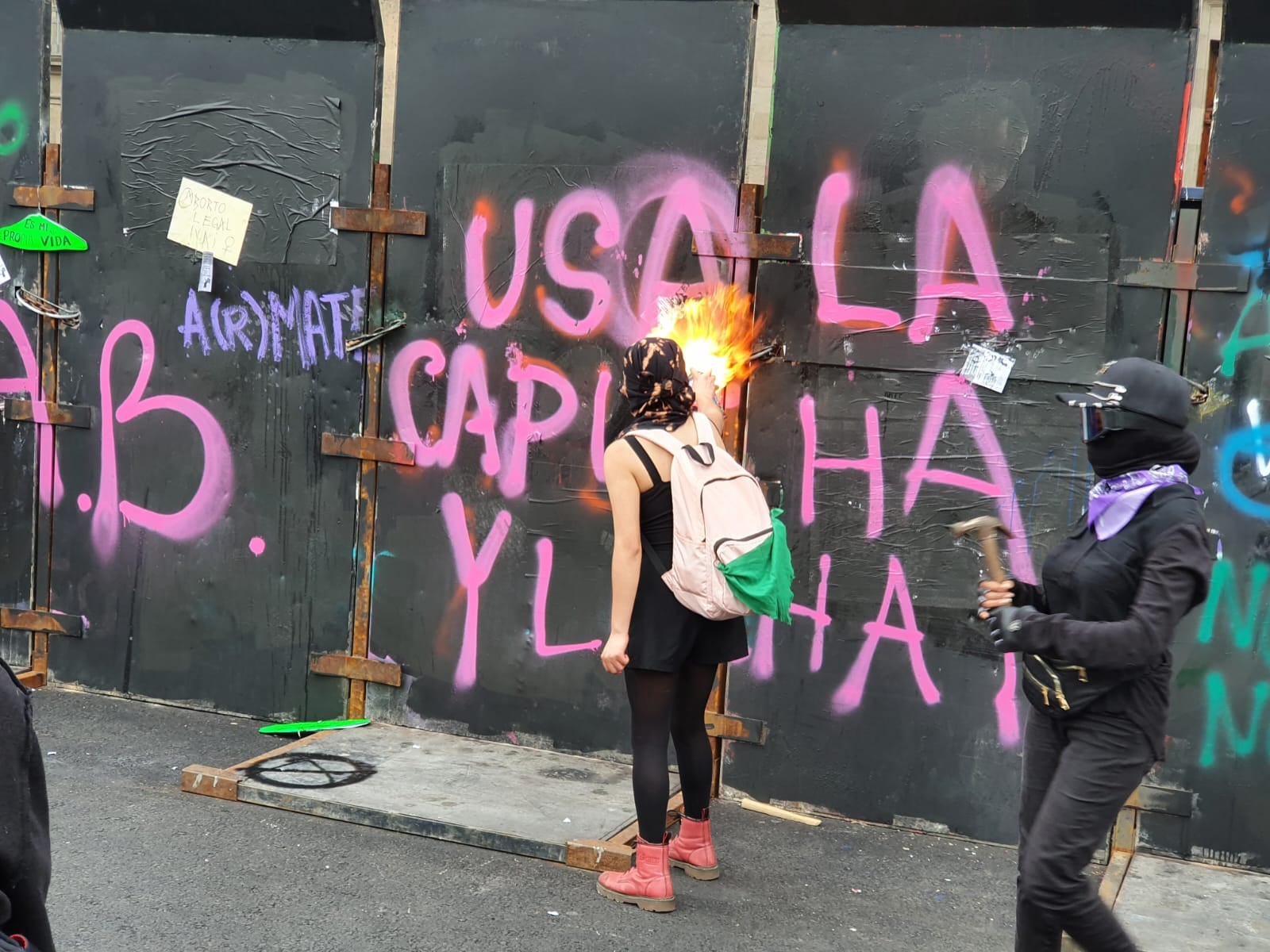 Marcha feminista de hoy 28 de septiembre