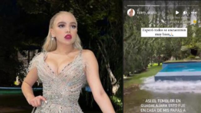 Valery Osuna muestra cómo se vivió el sismo en Guadalajara