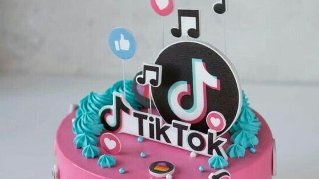 Pastel de TikTok