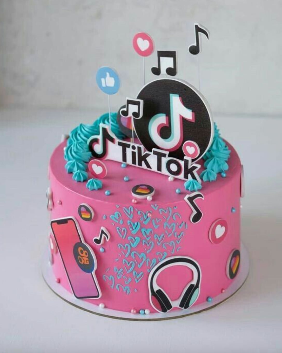 Pastel de TikTok