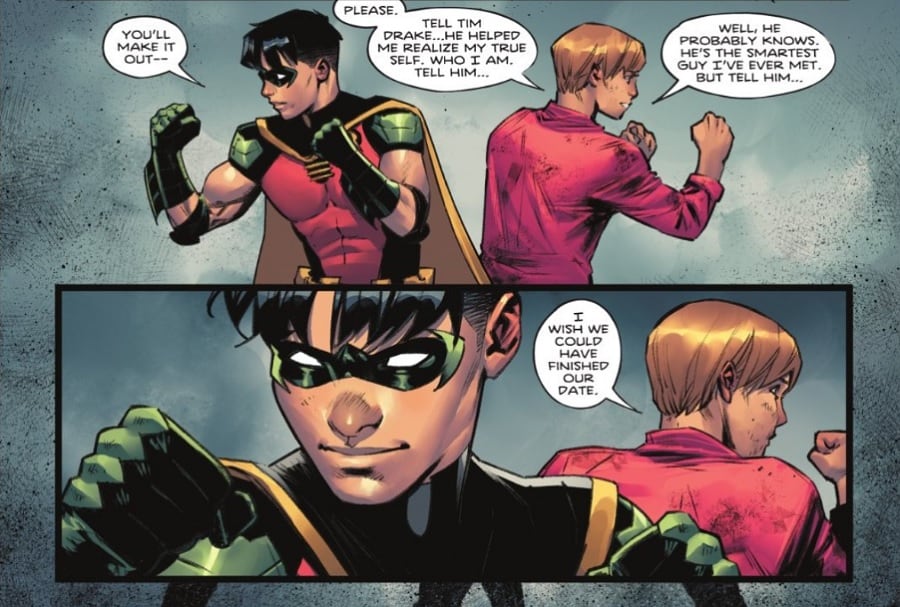 Confesión de Bernard Dowd a Tim Drake