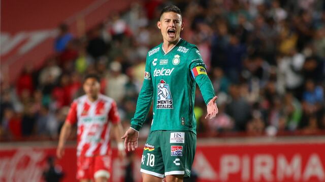 James Rodríguez, jugador de Club León.