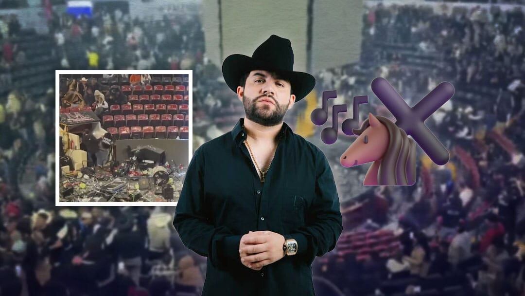 Concierto de Luis R Conriquez en Feria del Caballo en Texcoco termina en caos