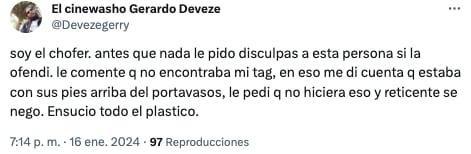 Adriana Fonseca, conductor de Uber