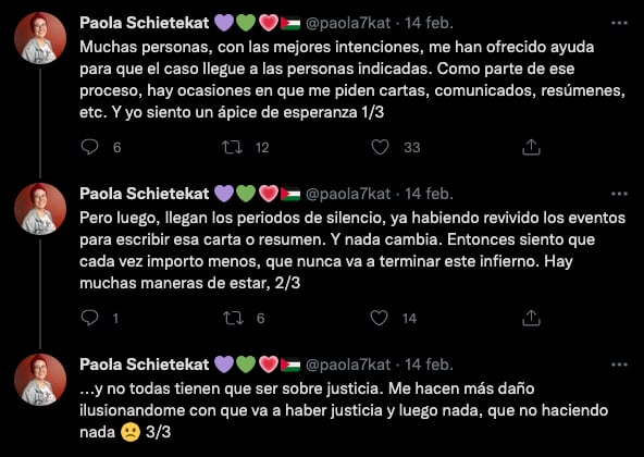 Testimonio Paola Schietekat