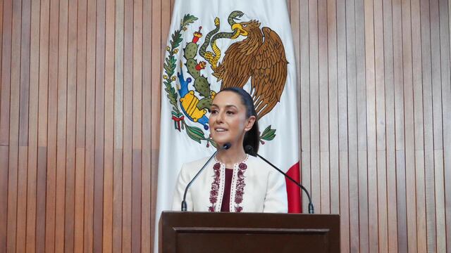 Claudia Sheinbaum en su discurso tras ser proclamada presidenta electa en el TEPJF