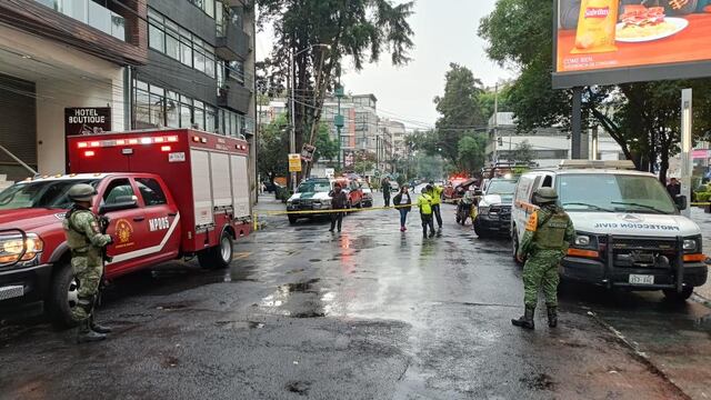 Niño de un año rescatado tras caída de un árbol en alcaldía Benito Juárez