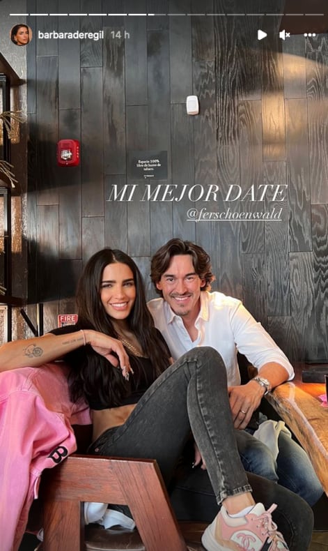 Bárbara de Regil tiene cita con Fernando Schoenwald.