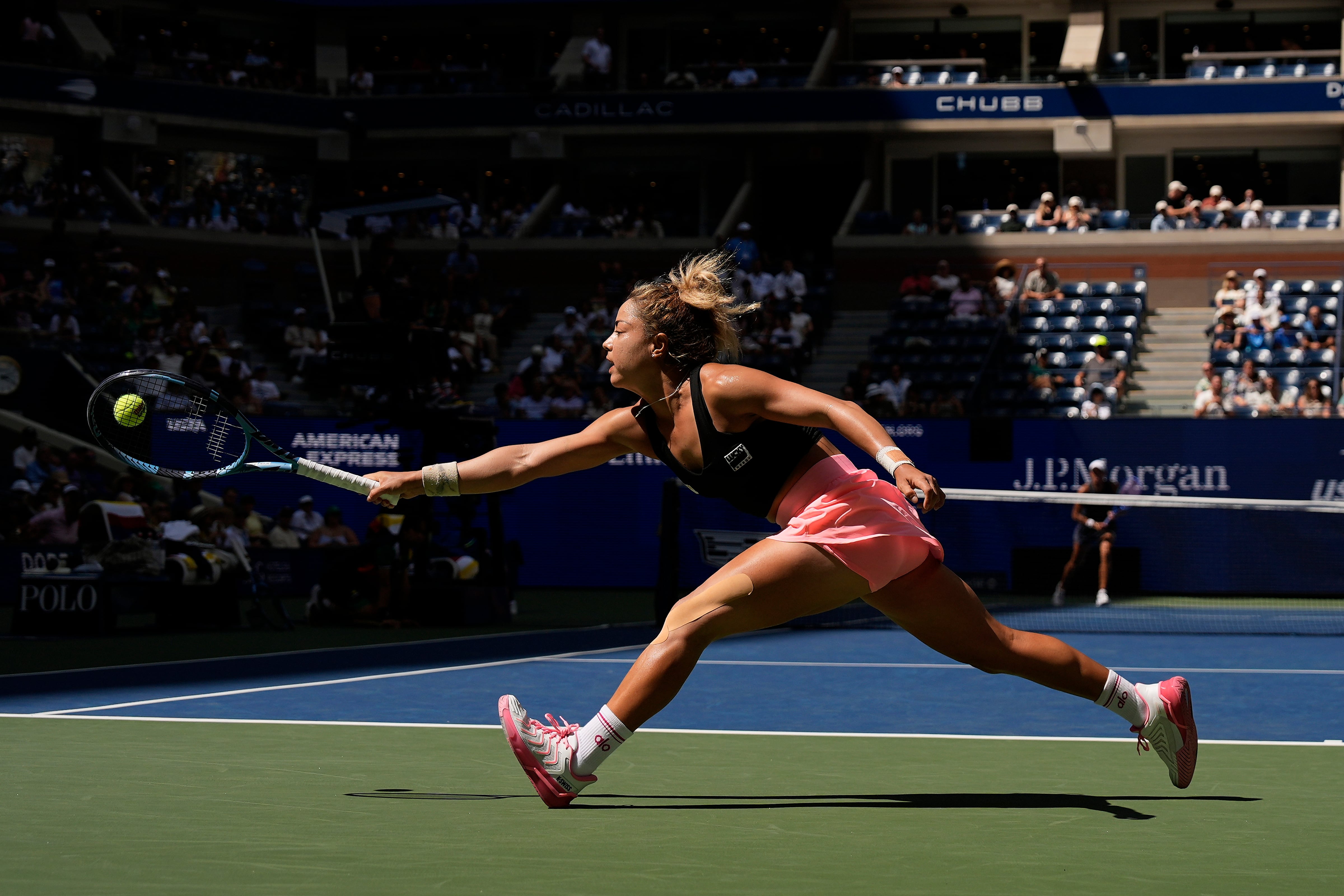 Renata Zarazúa en el US Open.