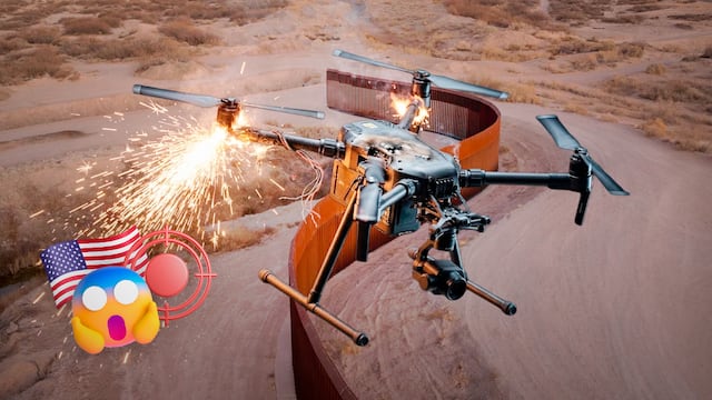 Estados Unidos derriba con láser 3 drones ligados a cárteles en la frontera con México