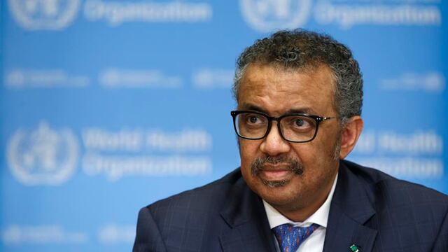 Tedros Adhanom. OMS
