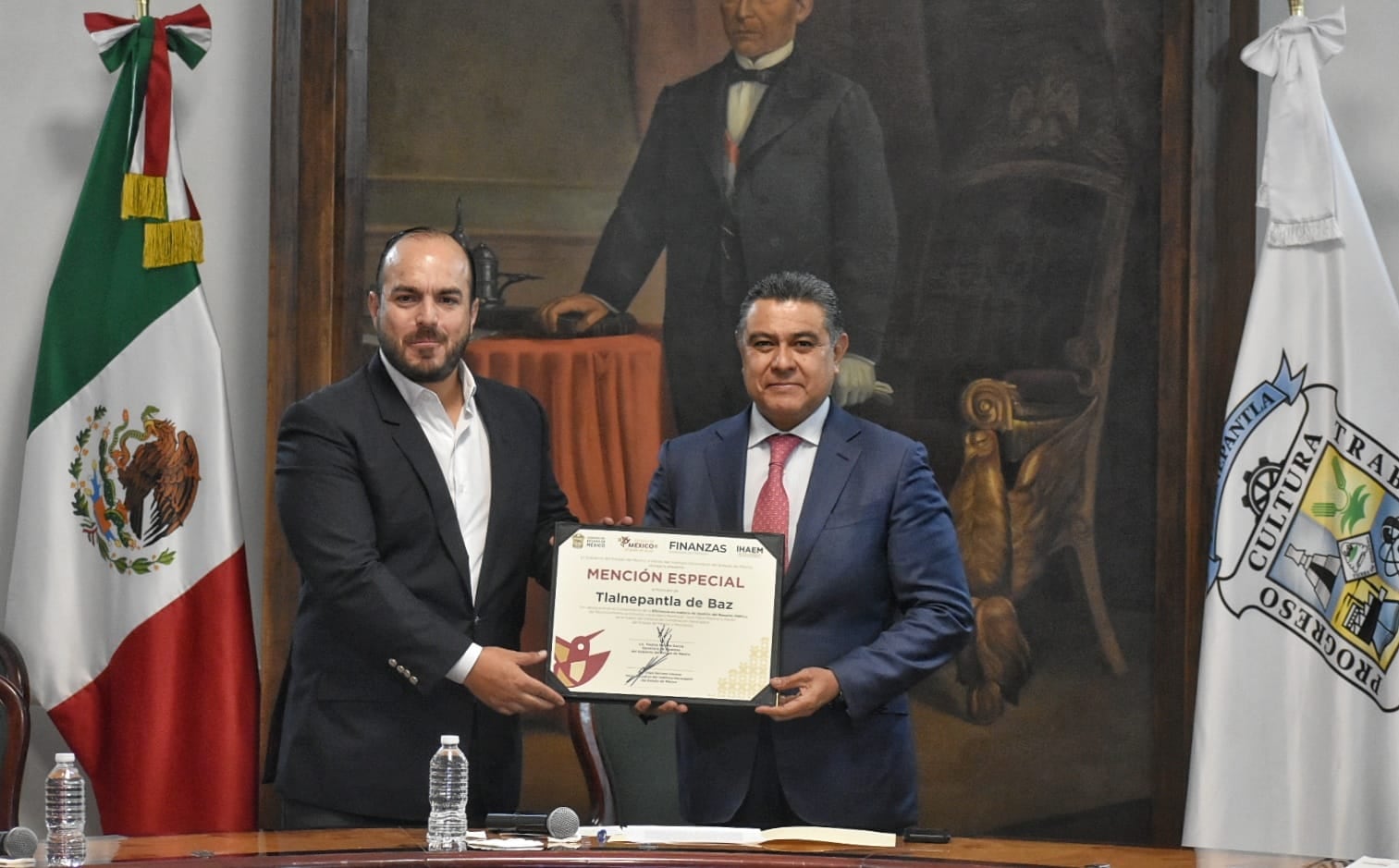 Reconocen a Marco Antonio Rodríguez por obras hídricas en Tlalnepantla