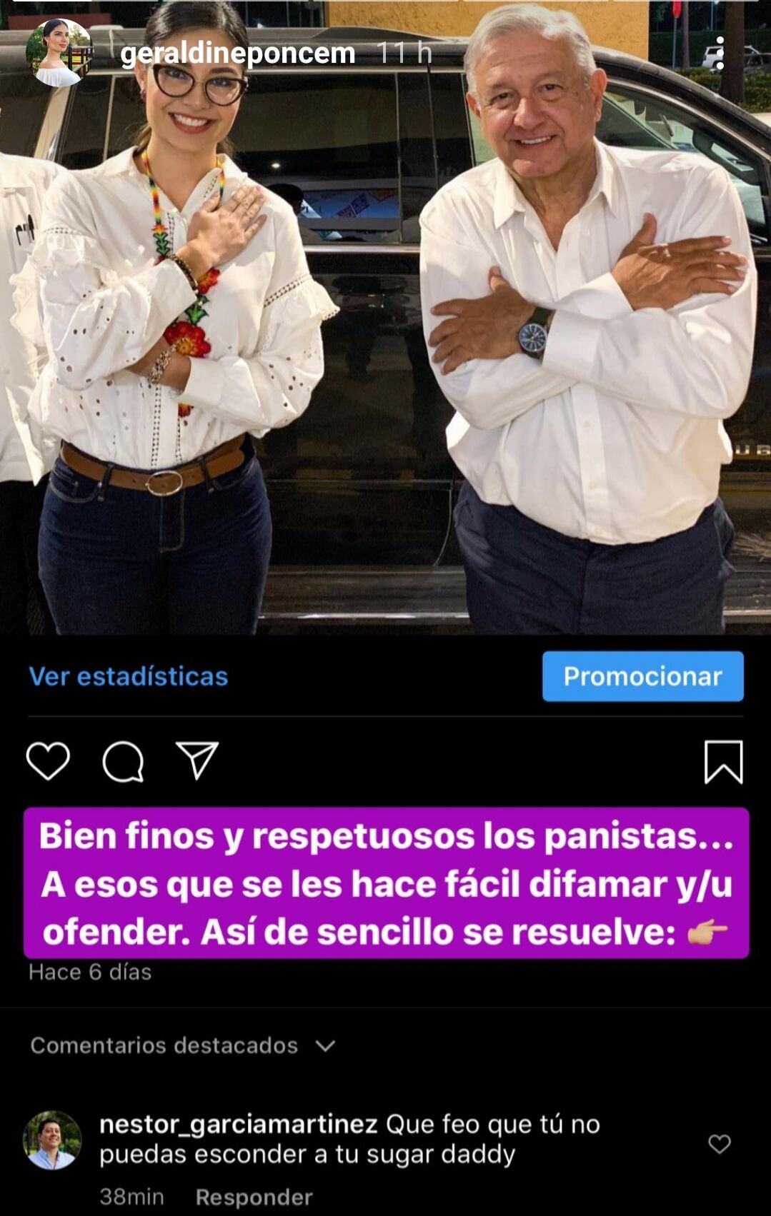 Agresión a Geraldine Ponce