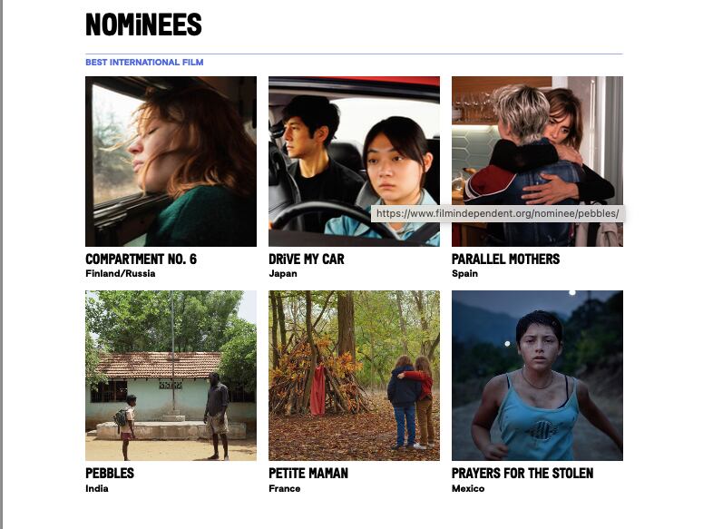 La película mexicana ‘Noche de fuego’ es nominada a los Spirit Awards