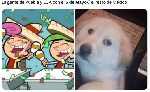 Memes recuerdan cual es la actual Batalla de Puebla este 5 de mayo
