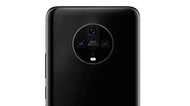 Concepto del Huawei Mate 30 Pro.