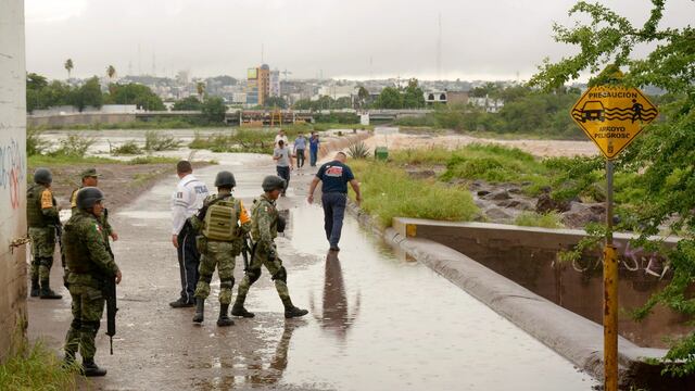 Daños por lluvias en Culiacán. Bono catastrófico.
