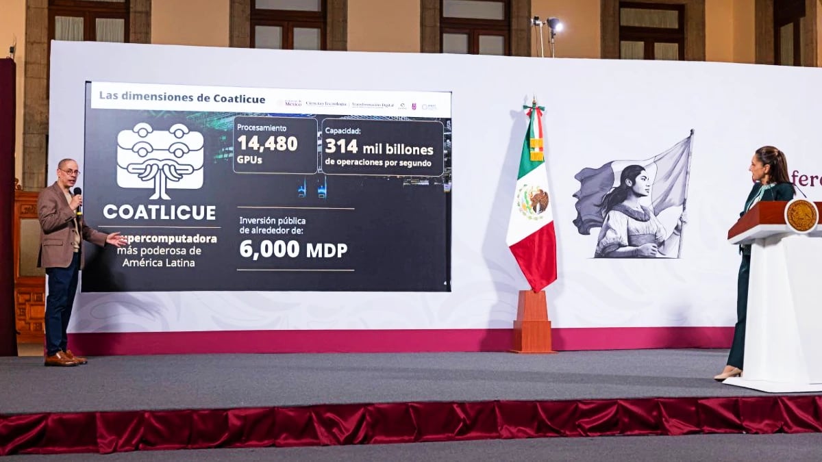 Un Tren Maya para financiar más de 80 supercomputadoras Coatlicue