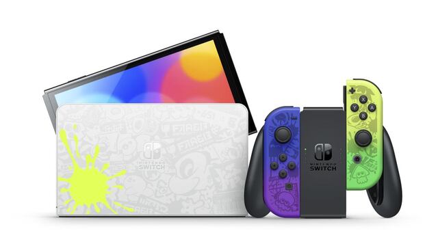 Nintendo Switch OLED versión 'Splatoon 3'
