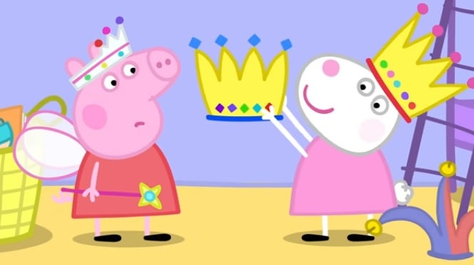 Capítulo de Peppa Pig El amigo imaginario de Suzy la Oveja