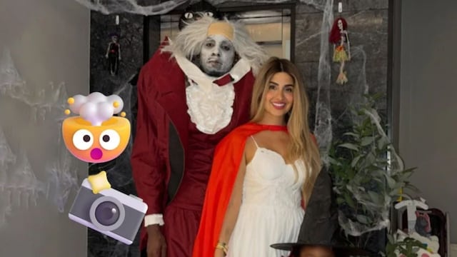 El inesperado disfraz de Julián Quiñones para celebrar Halloween