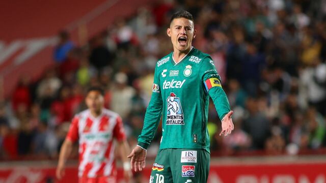 James Rodríguez, jugador de Club León.
